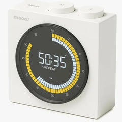 MOOAS Time Loop Digital Visual Timer – Rechargeable LCD Display Pomodoro Timer for Study, Home & ADHD Productivity