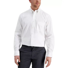 Club Room Men's Regular Fit Pinpoint Dress Shirt