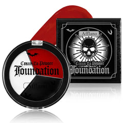 DE'LANCI Face Paint Foundation Makeup – High Pigment, Waterproof Matte Greasepaint – SFX, Goth, Halloween & Cosplay Makeup