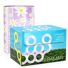 FRAMAR Large Magenta Hair Foil, Hair Foils For Highlighting Long Hair