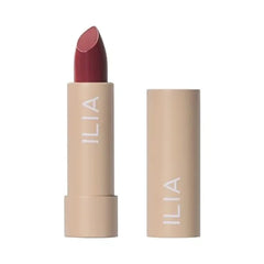 ILIA Color Block Lipstick Non Toxic, Hydrating + Long Lasting, No Budge Color with Full Coverage