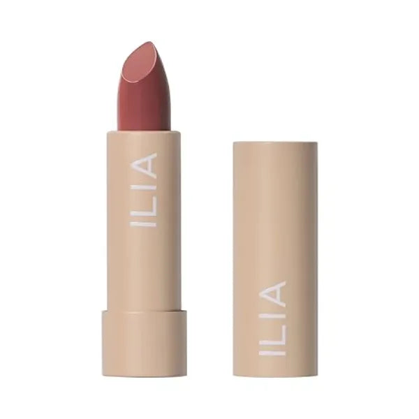 ILIA Color Block Lipstick Non Toxic, Hydrating + Long Lasting, No Budge Color with Full Coverage