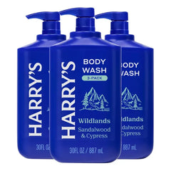 Harry's Men's Body Wash, Shower Gel for Men, No Parabens, Sulfates or Dyes - 30 fl oz (Pack of 3)
