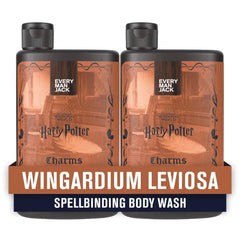 Every Man Jack Harry Potter Collectors Body Wash - Hogwarts Inspired Scents & Clean Ingredients -13.5 oz (Pack of 2)