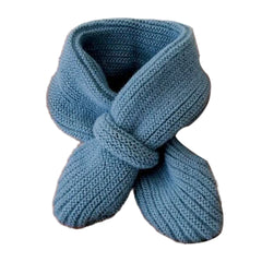 Visland Winter Kids Fleece Scarf - Warm Knitted Neck Warmer for Toddlers 0-4 Years