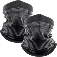 Euphrates 2-Pack Winter Neck Gaiters – Windproof & Breathable Face Masks for Skiing, Cycling & Motorcycling