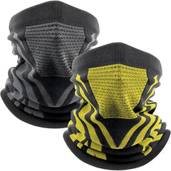 Euphrates 2-Pack Winter Neck Gaiters – Windproof & Breathable Face Masks for Skiing, Cycling & Motorcycling