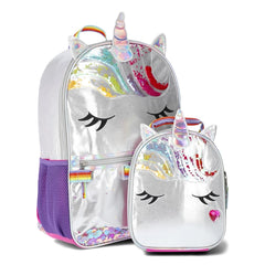 Wonder Nation Critters 17" Girls Backpack & Lunch Bag Set – Perfect for School & Kids