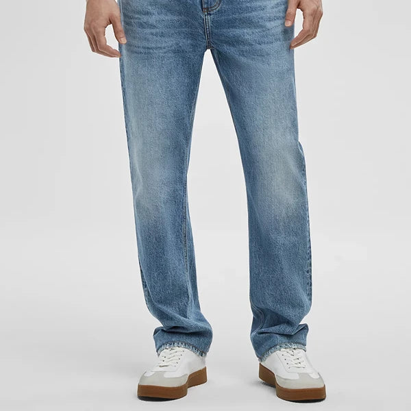 Mode of One Men's Straight-Fit Jeans