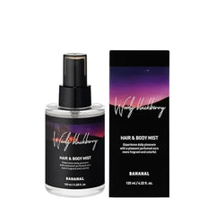 BANANAL Perfumed Hair Mist for Women Castor Oil for Shine & Long Lasting Scent, Clean Hair Perfume & Body Mist Botanical Waters & 17 Amino Acids, Sulfate, Paraben, Silicone Free