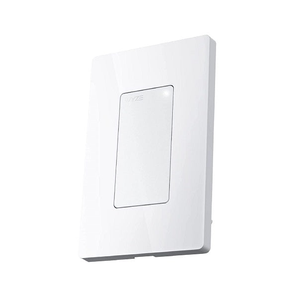 Wyze Switch,2.4 GHz WiFi Smart Light Switch Single-Pole White