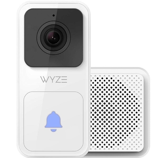 Wyze Video Doorbell + Chime (WVDBC11MS-LB) White
