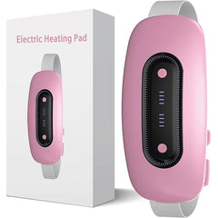 Yeamon Portable Cordless Heating Pad - 4 Heat Levels & Massage Modes for Cramps & Back Pain Relief