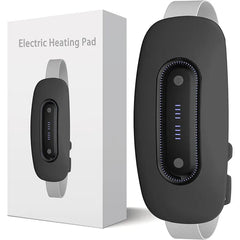 Yeamon Portable Cordless Heating Pad - 4 Heat Levels & Massage Modes for Cramps & Back Pain Relief