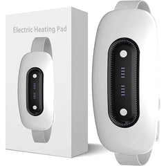 Yeamon Portable Cordless Heating Pad - 4 Heat Levels & Massage Modes for Cramps & Back Pain Relief