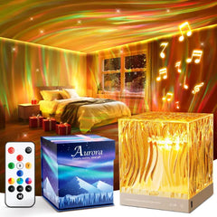 One Fire Ocean Projector for Bedroom,18 Color LED Mood Lighting,Girls Gifts