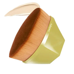 Daubigny Hexagon Flat Top Kabuki Foundation Brush with Protective Case | Professional Face Brush for Liquid and Powder