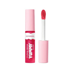 COVERGIRL Clean Fresh Yummy & Yummy Plumper Lip Gloss, Sheer, Natural Scents, Vegan Formula