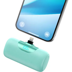 APHUWJ Mini Portable Charger for iPhone,Upgraded 22.5W PD Fast Charging 5500mAh Ultra-Compact Power Bank,LCD Display Plug-in Cute Battery Pack Travel Essentials for iPhone 14/14Pro/13/12/11/X/8/7/6