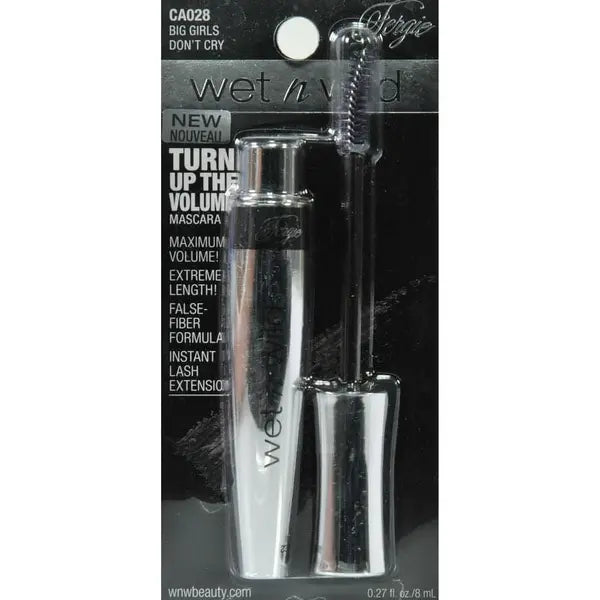 Fergie Turn Up The Volume Mascara, CA028 Big Girls Don't Cry, 0.27 oz