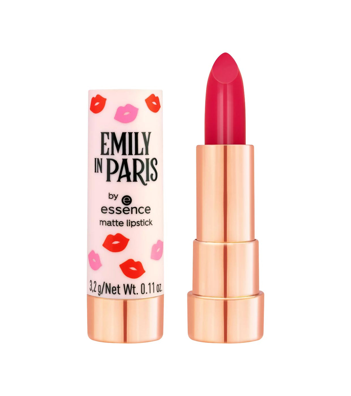 Essence Emily In Paris Matte Lipstick - 01 Merci Cherie - AllurebeautypkEssence Emily In Paris Matte Lipstick - 01 Merci Cherie
