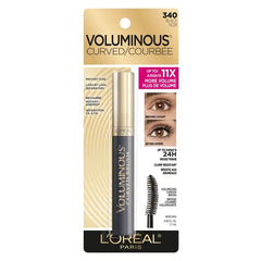 L'Oreal Paris Voluminous Original Curved Brush Waterproof Mascara, Black