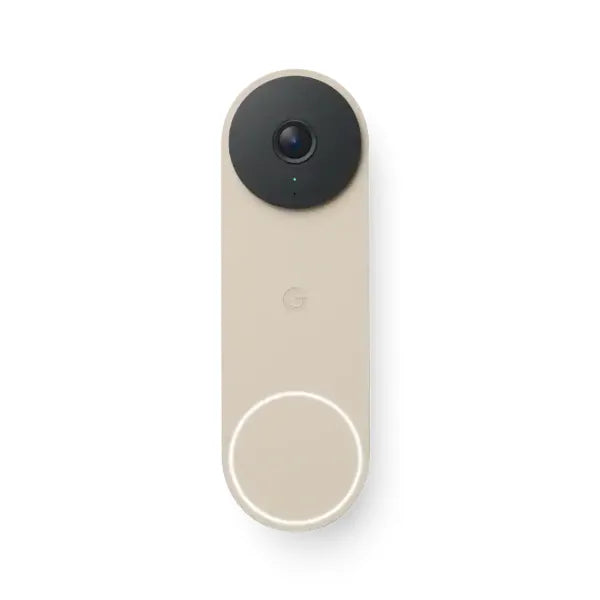 Google Nest Doorbell 2K (3rd Gen) Wired Smart Video Doorbell (GA09969-US) - Linen