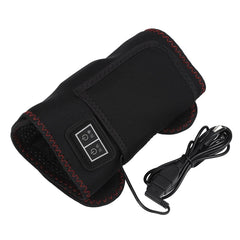 FAGINEY Electric Heating Arm Massage Wrap - 2 Vibration Motors for Muscle Soreness & Cramps Relief