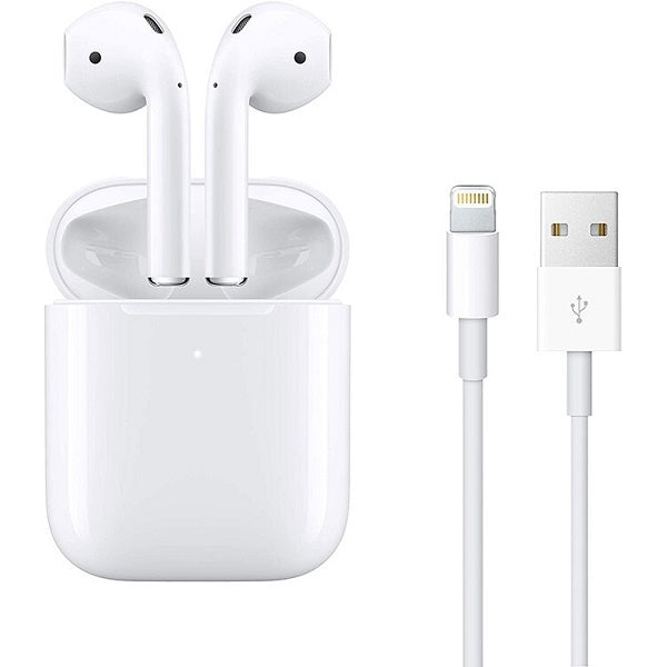 Apple AirPods With Wireless Charging Case (2nd Generation) (MRXJ2AM/A) White