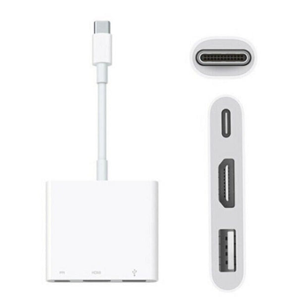 Apple AV Adapter USB-C Digital Multi Port (MUF82AM/A) White
