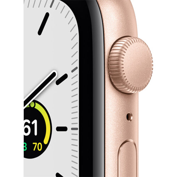 Apple Watch SE (GPS 44MM) (MYDR2LL/A) Gold Aluminum Pink Sand Sport Band