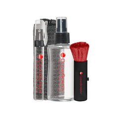 AudioQuest CleanScreen TV Screen Cleaning Kit with 5 oz. Bottle + 0.3 oz. Spray + Retractable Brush