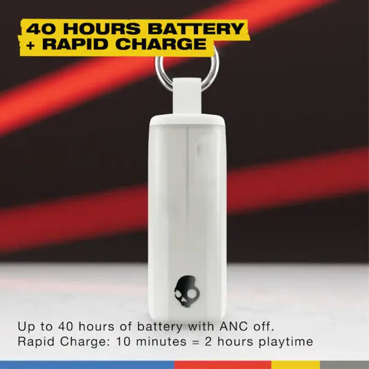 Skullcandy Method 360 ANC True Wireless In-Ear Earbuds (S2MTW-T001) - Bone