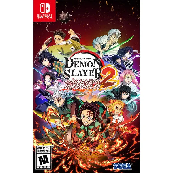 SEGA Demon Slayer: Kimetsu no Yaiba – The Hinokami Chronicles 2 Video Game for Nintendo Switch