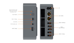 Beelink EQR7 Mini PC AMD Ryzen 7 7735U, 32GB RAM, 1TB SSD AMD Radeon 680M Graphics - Milky Gray