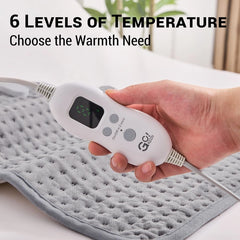 Gogreen Extra Large Electric Heating Pads 16''×24'', Dry & Moist Heat With Auto Shut Off