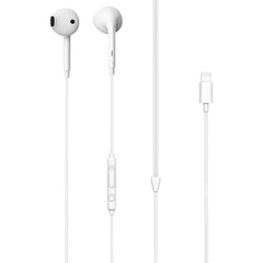 Levore Wired Earphones with MFI Lightning Connector (LEW21) - White