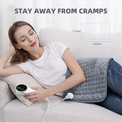 Hingming XXX-Large Heating Pad [33'' x 17''] - Ultra Soft Electric Pad with 9 Heat Settings & Auto Off