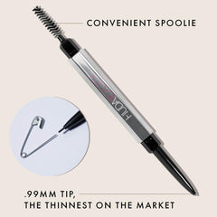 HUDA BEAUTY #BombBrows Microshade Brow Pencil Soft Black