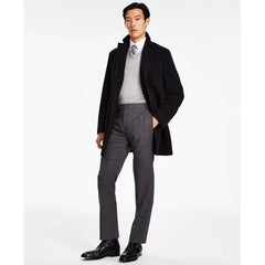 Men's Classic Fit Double-Breasted Wool Blend Peacoats