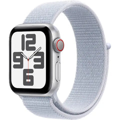 Apple SE 2nd Gen (2024) Smart Watch Aluminum Case with Sport Loop (Cellular)