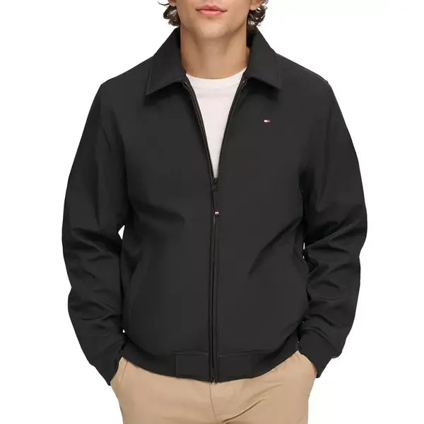 Men's Classic Soft-Shell Bomber Jacket