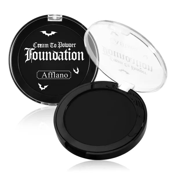DE'LANCI Face Paint Foundation Makeup – High Pigment, Waterproof Matte Greasepaint – SFX, Goth, Halloween & Cosplay Makeup