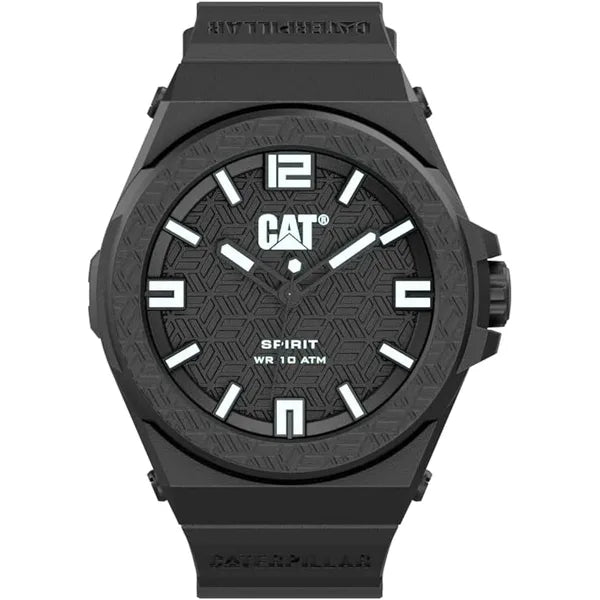 CAT Spirit Evo Men's Watch, 46mm Case, Silicone Strap