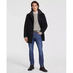 Men Coleman Wool-Blend Overcoat