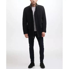 Men's Wool Plush Car Coat