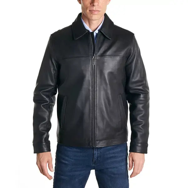 Men's Classic Leather Jacket