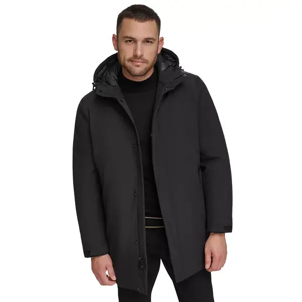 Men's Flextech Stretch Water-Resistant Hooded Stadium Jacket