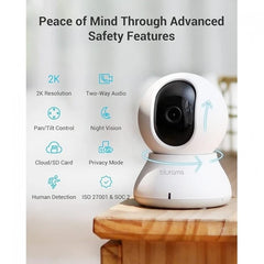 Blurams A31 2k Home Security Camera With Audio
