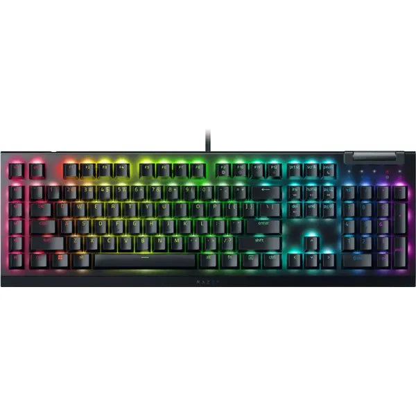 Razer Blackwidow V4 X Mechanical Gaming Keyboard (RZ03-04700200-R3U1)- Black